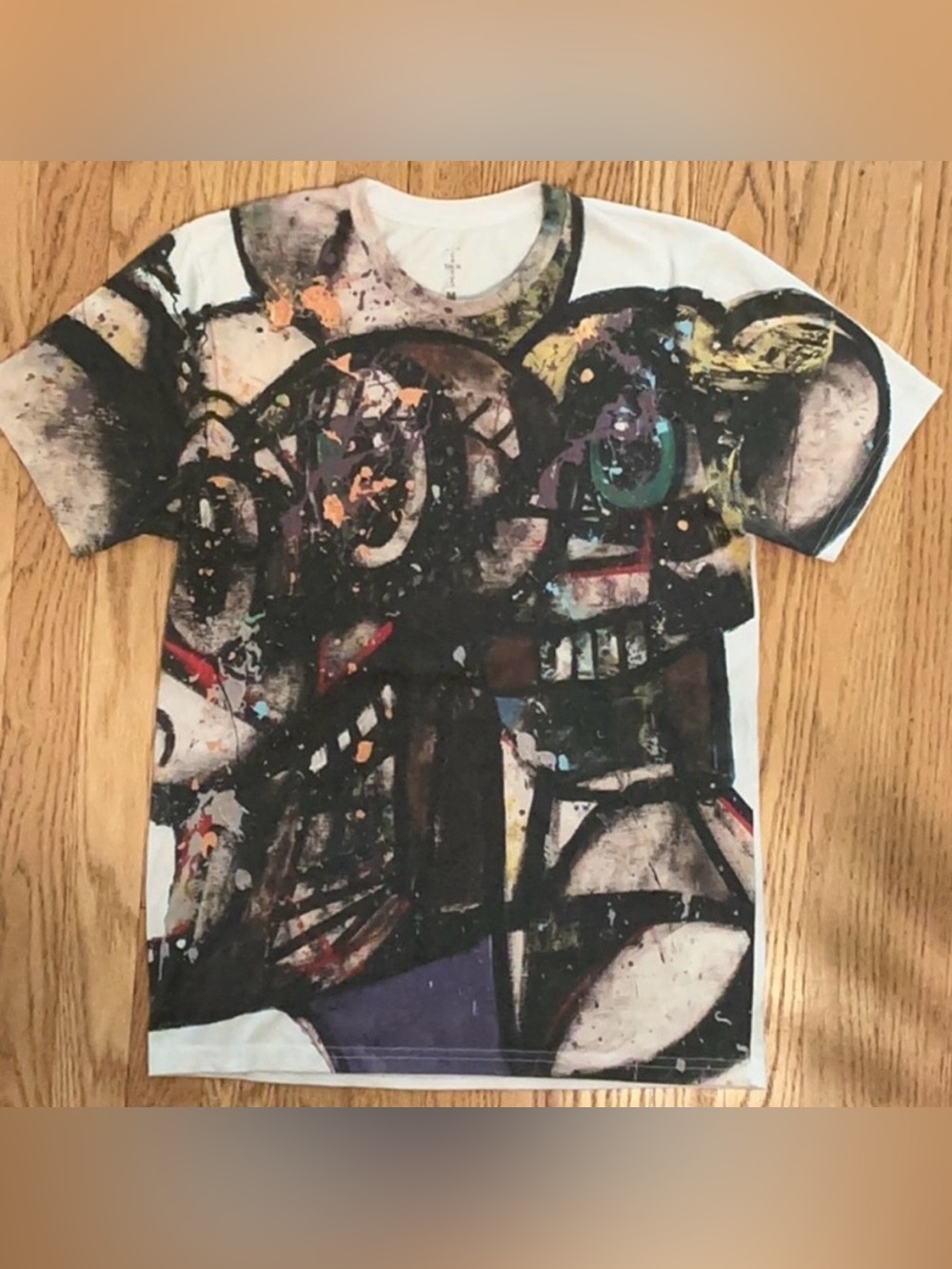 Portrait of Travis Scott T-Shirt / Cactus Jack x George Condo - M